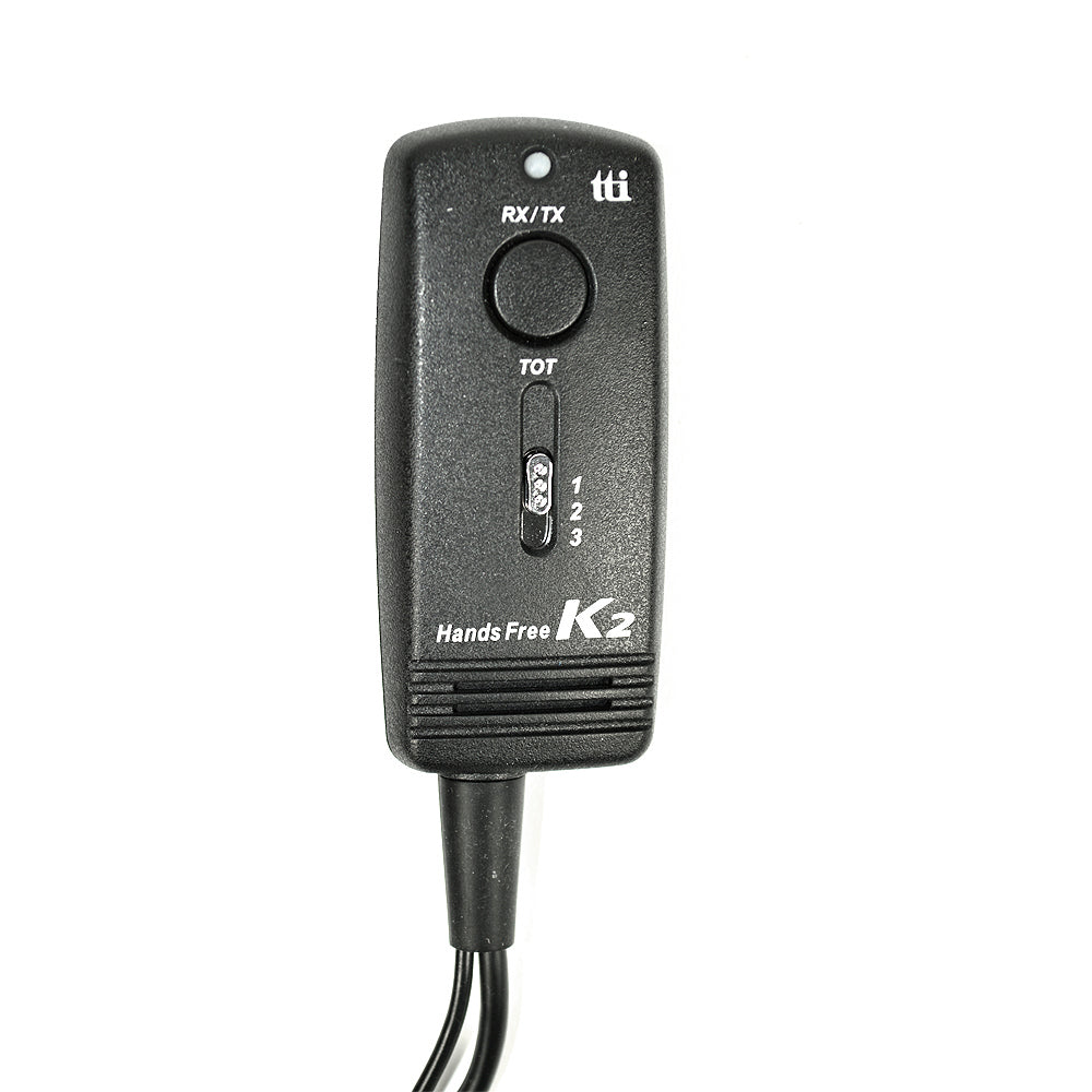 Kit Handsfree TTi pentru statii radio CB TTi THF-100 K2, cu microfon cu 6 pini, buton PTT si comutator reglare functie TOT