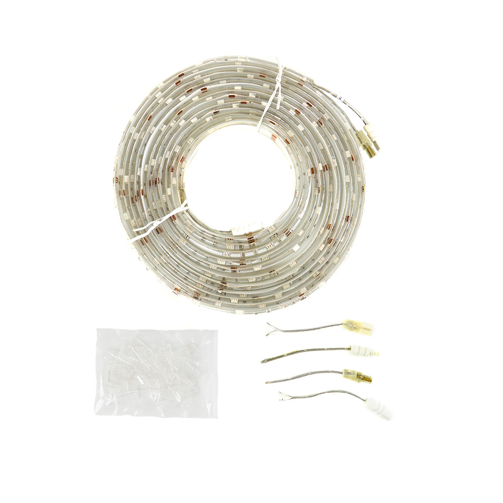 Banda LED PNI L15RGBWE flexibila de exterior IP65 30 leduri/m 12V 5m