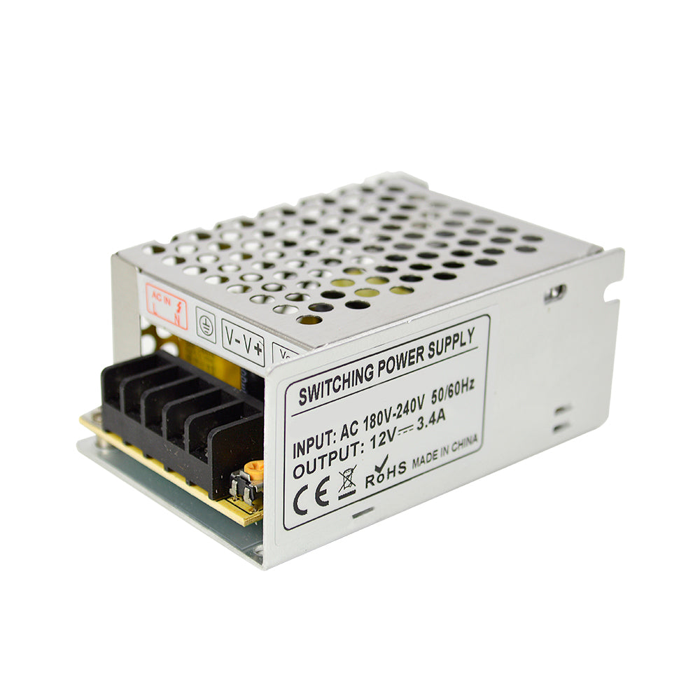 Sursa de tensiune in comutatie PNI ST3.4A 230V la 12V 3.4A stabilizata pentru sisteme de supraveghere