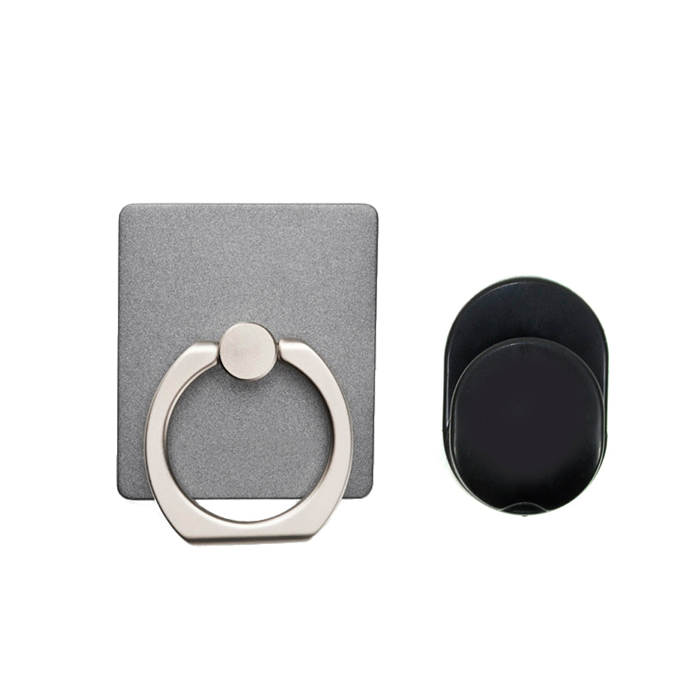 Suport universal PNI O-Ring, Desk Stand si Smart Grip, Light Black, suport auto inclus