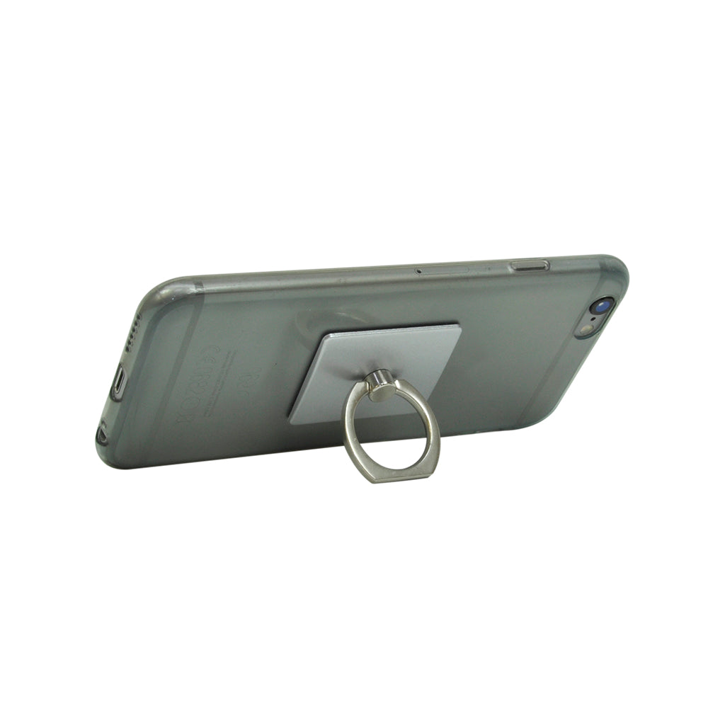 Suport universal PNI O-Ring, Desk Stand si Smart Grip, Silver, suport auto inclus