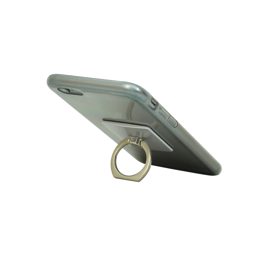 Suport universal PNI O-Ring, Desk Stand si Smart Grip, Silver, suport auto inclus