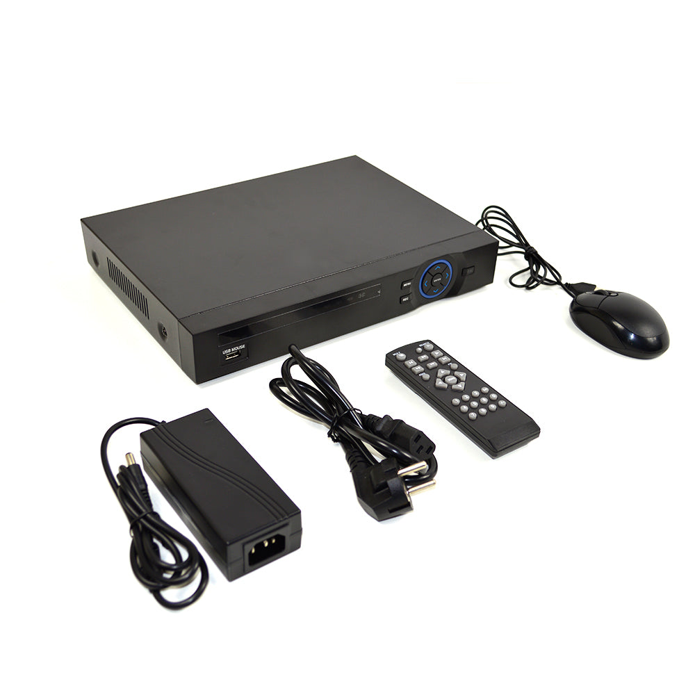 Kit supraveghere video PNI House - NVR 16CH 1080P si 2 camere PNI IP2DOME 1080P varifocale
