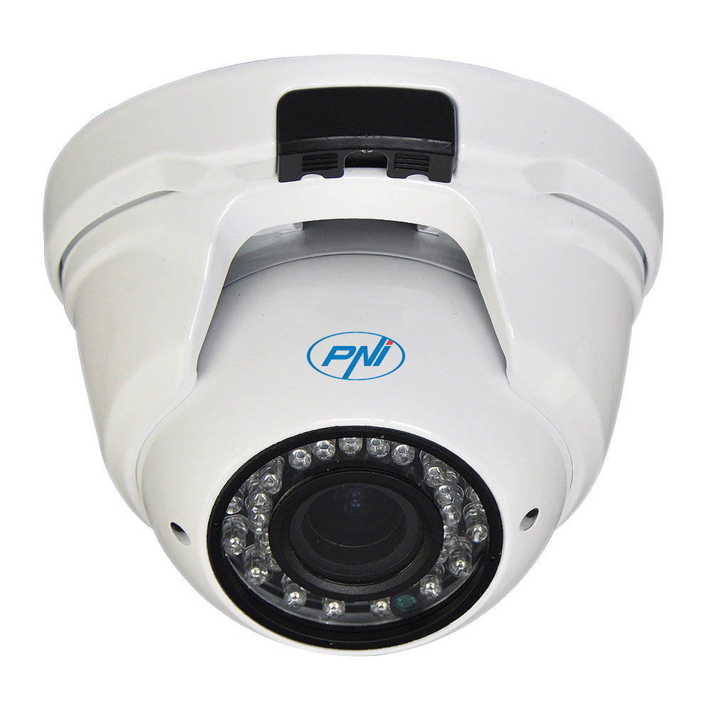 Kit supraveghere video PNI House - NVR 16CH 1080P si 2 camere PNI IP2DOME 1080P varifocale