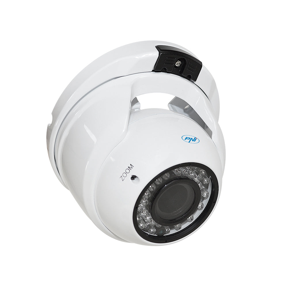 Kit supraveghere video PNI House - NVR 16CH 1080P si 2 camere PNI IP2DOME 1080P varifocale