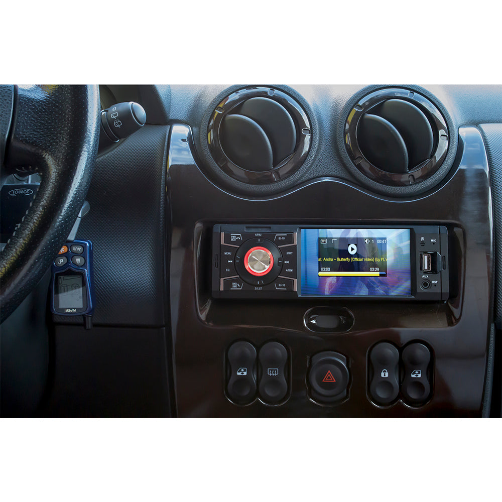MP5 player auto PNI Clementine 9545 1DIN display 4 inch, 50Wx4, Bluetooth, radio FM, SD si USB, 2 RCA video IN/OUT