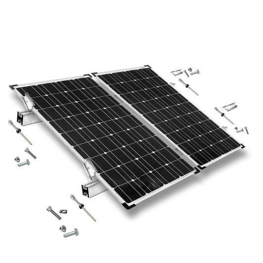 Kit de montaj pe acoperis tabla PNI pentru 2 panouri fotovoltaice