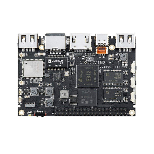 Mini PC Khadas  VIM2 MAX Amlogic S912 DDR4 3GB+64GB WIFI AP6359SA