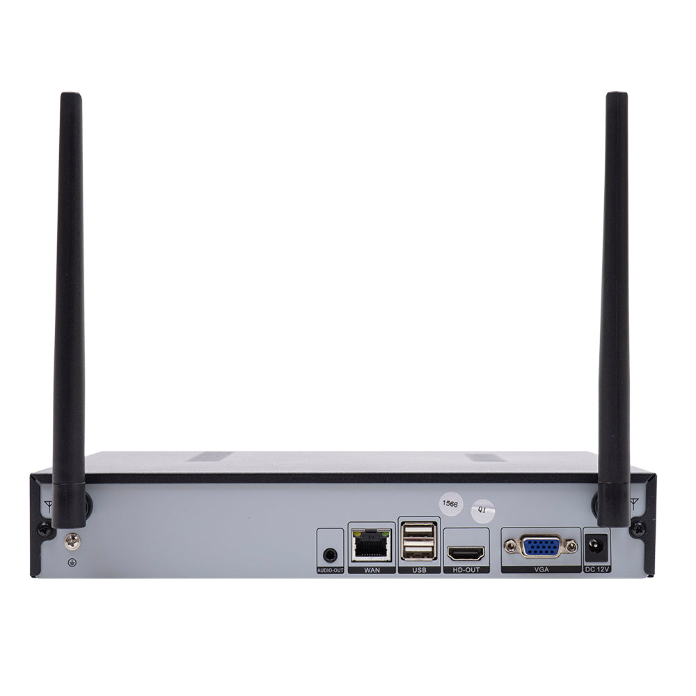 Pachet Kit supraveghere video PNI House WiFi550 NVR si 8 camere wireless, 1.0MP