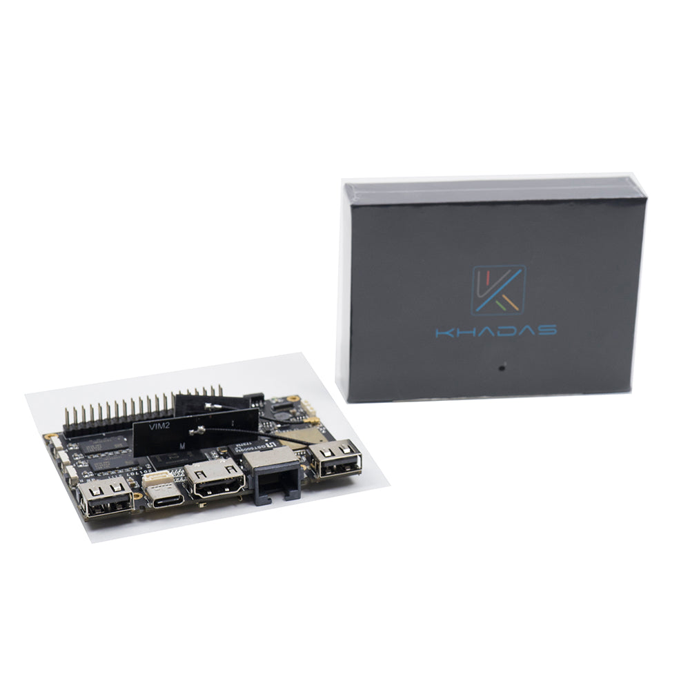 Mini PC Khadas  VIM2 MAX Amlogic S912 DDR4 3GB+64GB WIFI AP6359SA