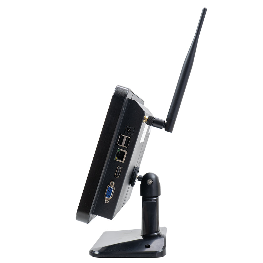 Kit supraveghere video PNI House WiFi650 - 4 camere Full HD Wi-Fi P2P si monitor LCD 12 inch