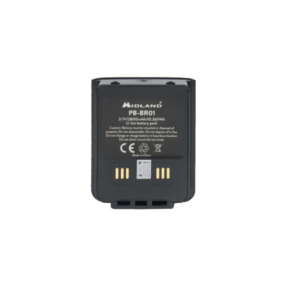 Acumulator Midland PB-BR01 Li-Ion 2800mAh, pentru statii radio PMR Midland BR01