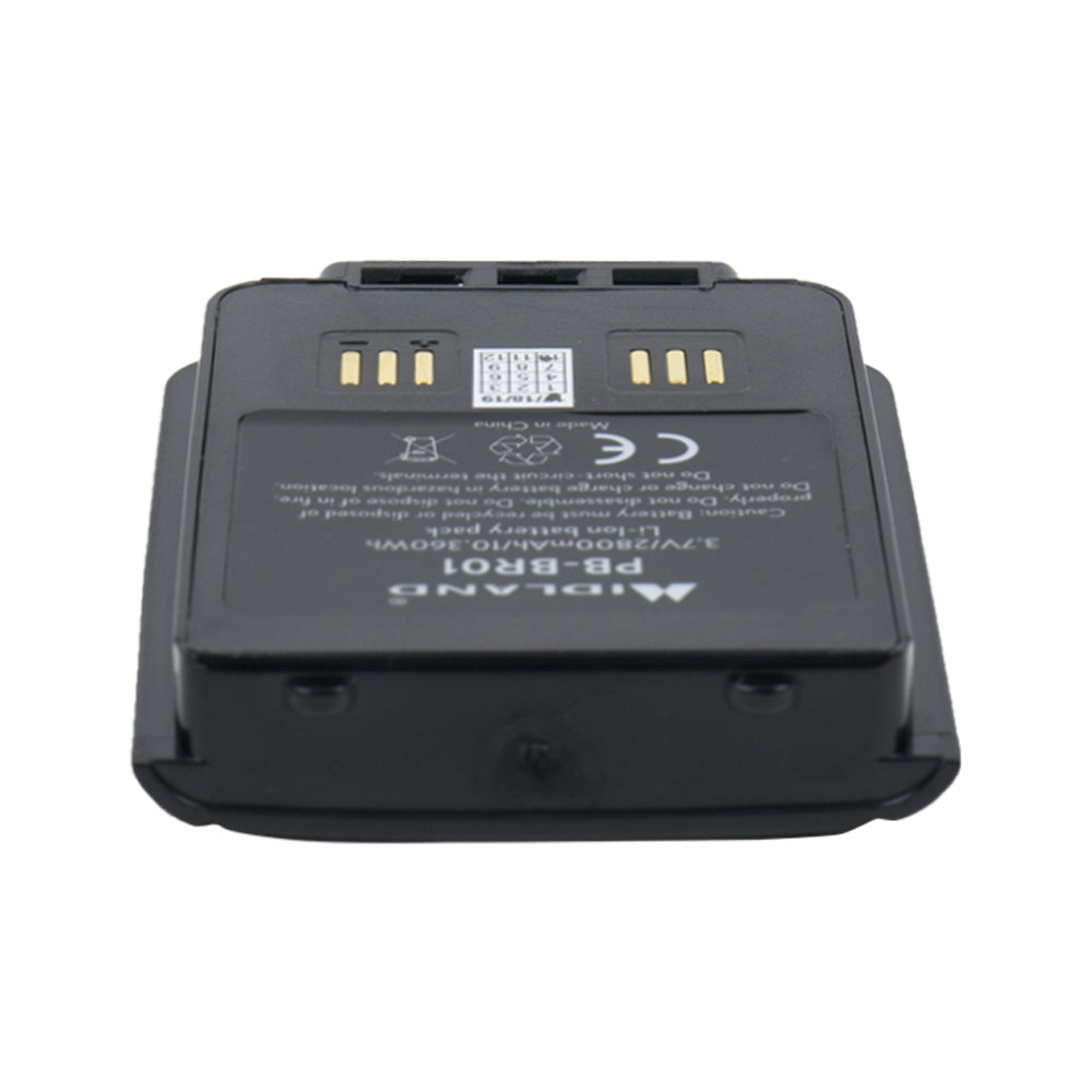 Acumulator Midland PB-BR01 Li-Ion 2800mAh, pentru statii radio PMR Midland BR01