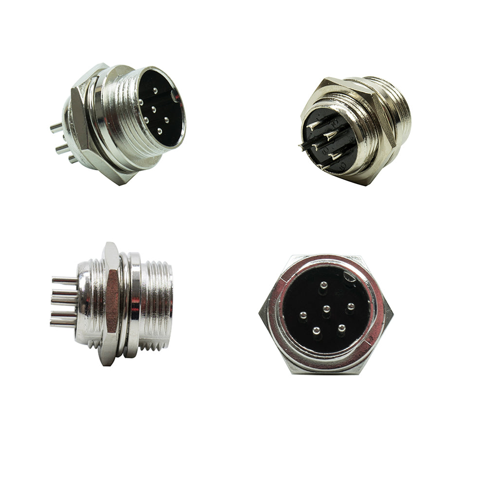 Mufa Albrecht NC 519 cu 6 pini, pentru microfon