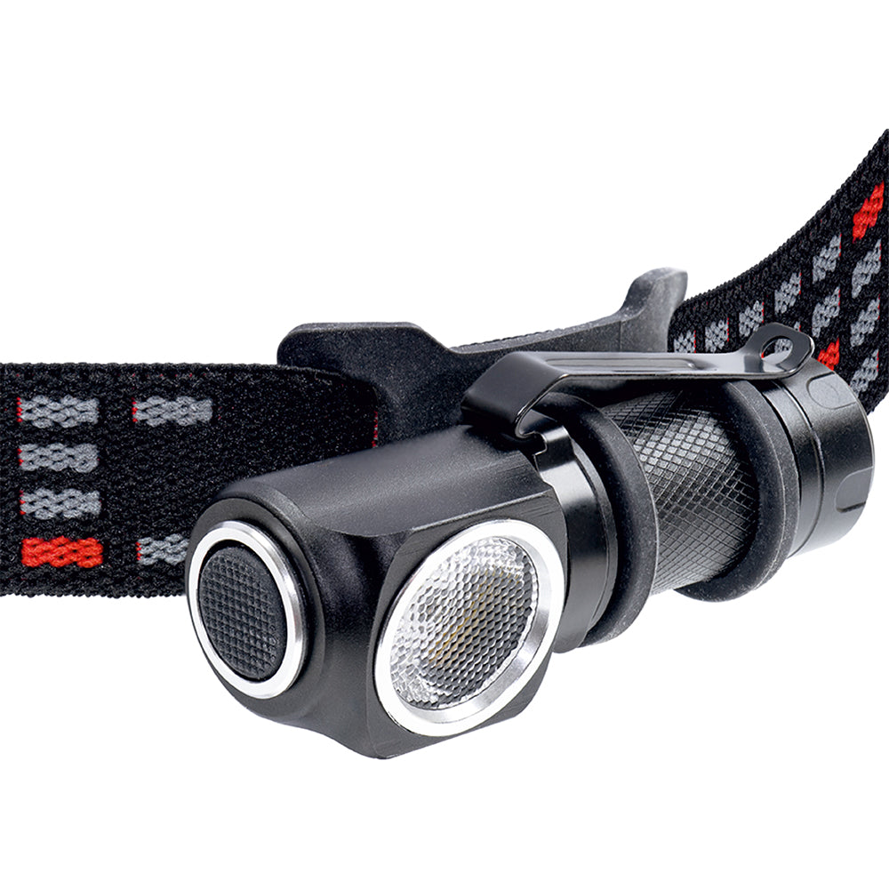 Lanterna frontala PNI Adventure F75 cu led 6W, 600 lm, din aluminiu, cu acumulator si incarcator magnetic cu USB