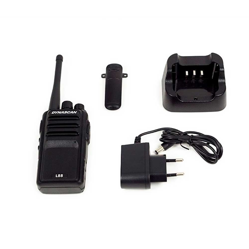 Statie radio PMR 446 portabila PNI DYNASCAN L88 cu acumulator 1600 mAH