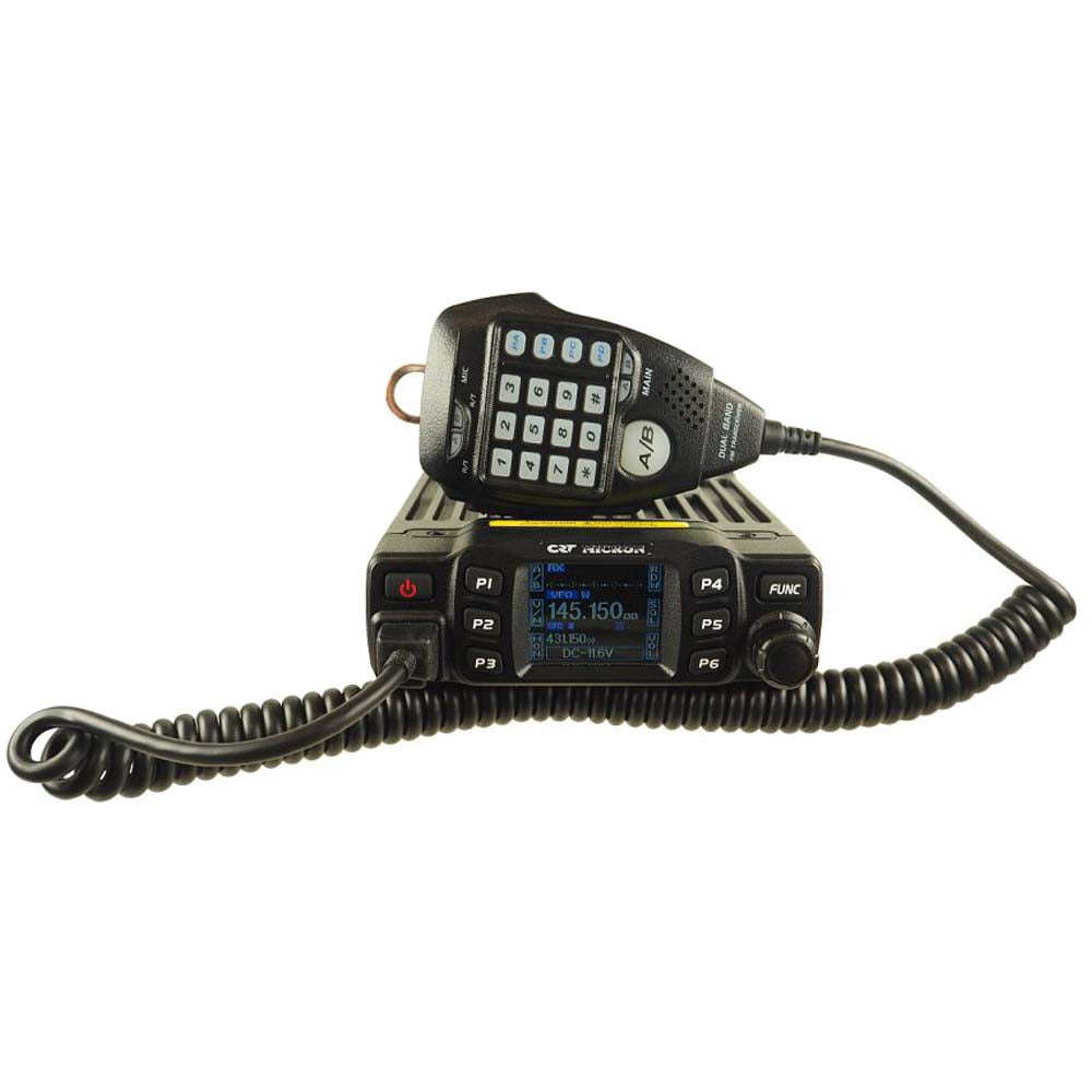 Statie radio VHF/UHF CRT MICRON UV dual band 144-146Mhz - 430-440Mhz, 13.8 Vdc, DTMF, Dual Watch, T.O.T, Scan, Talk Around