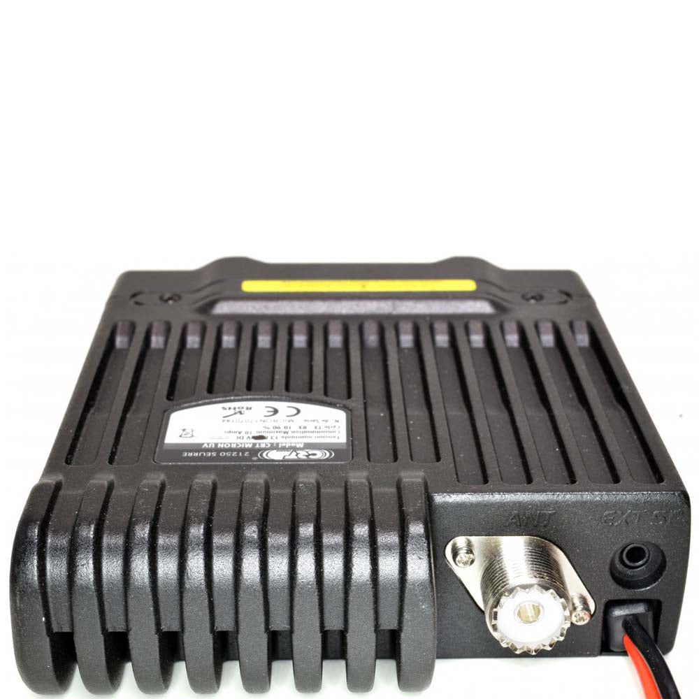 Statie radio VHF/UHF CRT MICRON UV dual band 144-146Mhz - 430-440Mhz, 13.8 Vdc, DTMF, Dual Watch, T.O.T, Scan, Talk Around