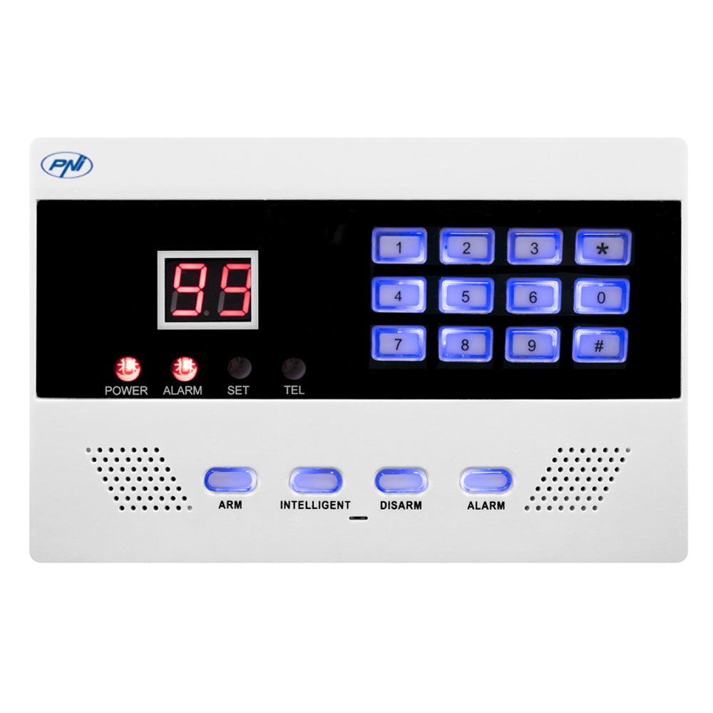 Kit Sistem de alarma wireless PNI PG2710 linie terestra si 6 senzori suplimentari