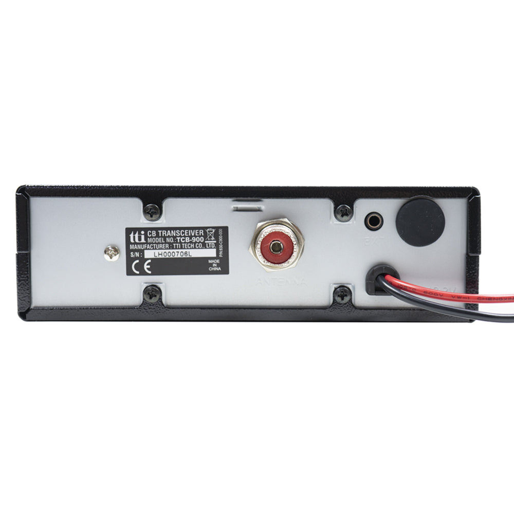 Statie radio CB TTi TCB-900 alimentare 12-24V cu difuzor frontal, AM-FM, 12V-24V, 4W, Scan, ASQ, Lock