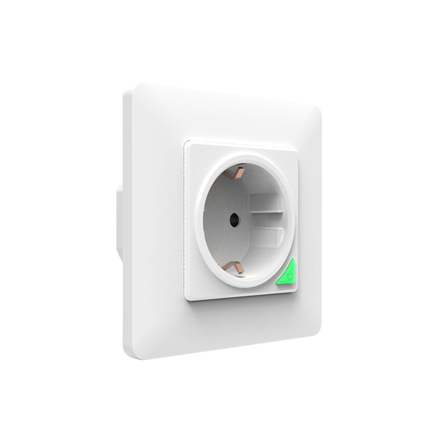 Priza inteligenta PNI SmartHome WP850 WiFi, montaj ingropat, control prin internet, aplicatie dedicata Tuya Smart, compatibila Amazon Alexa si Google Home