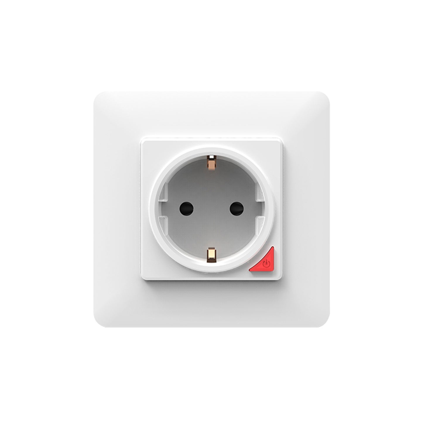 Priza inteligenta PNI SmartHome WP850 WiFi, montaj ingropat, control prin internet, aplicatie dedicata Tuya Smart, compatibila Amazon Alexa si Google Home