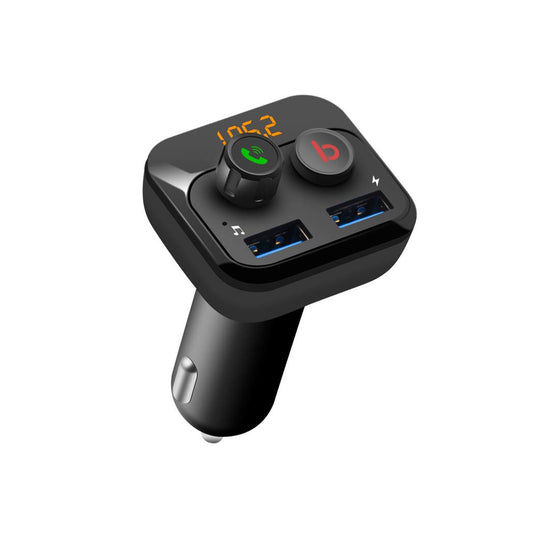 Modulator FM PNI Valentine F250 Bluetooth 5.0, MP3 player, transmitator FM, slot micro SD, port USB dual, incarcare rapida dispozitive mobile, buton super bass
