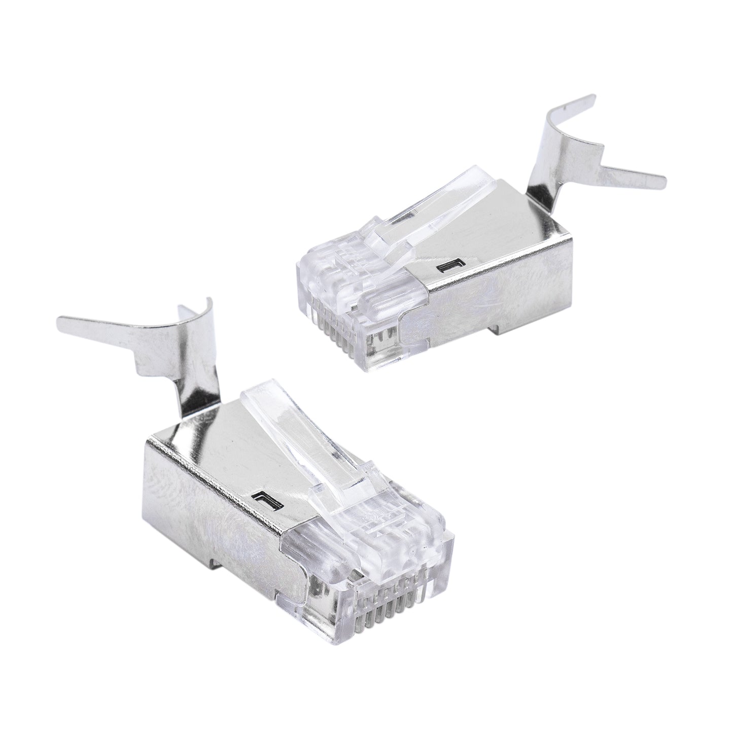 Mufa PNI RJ45 pentru cablu S/FTP Cat7 set cu 10 bucati