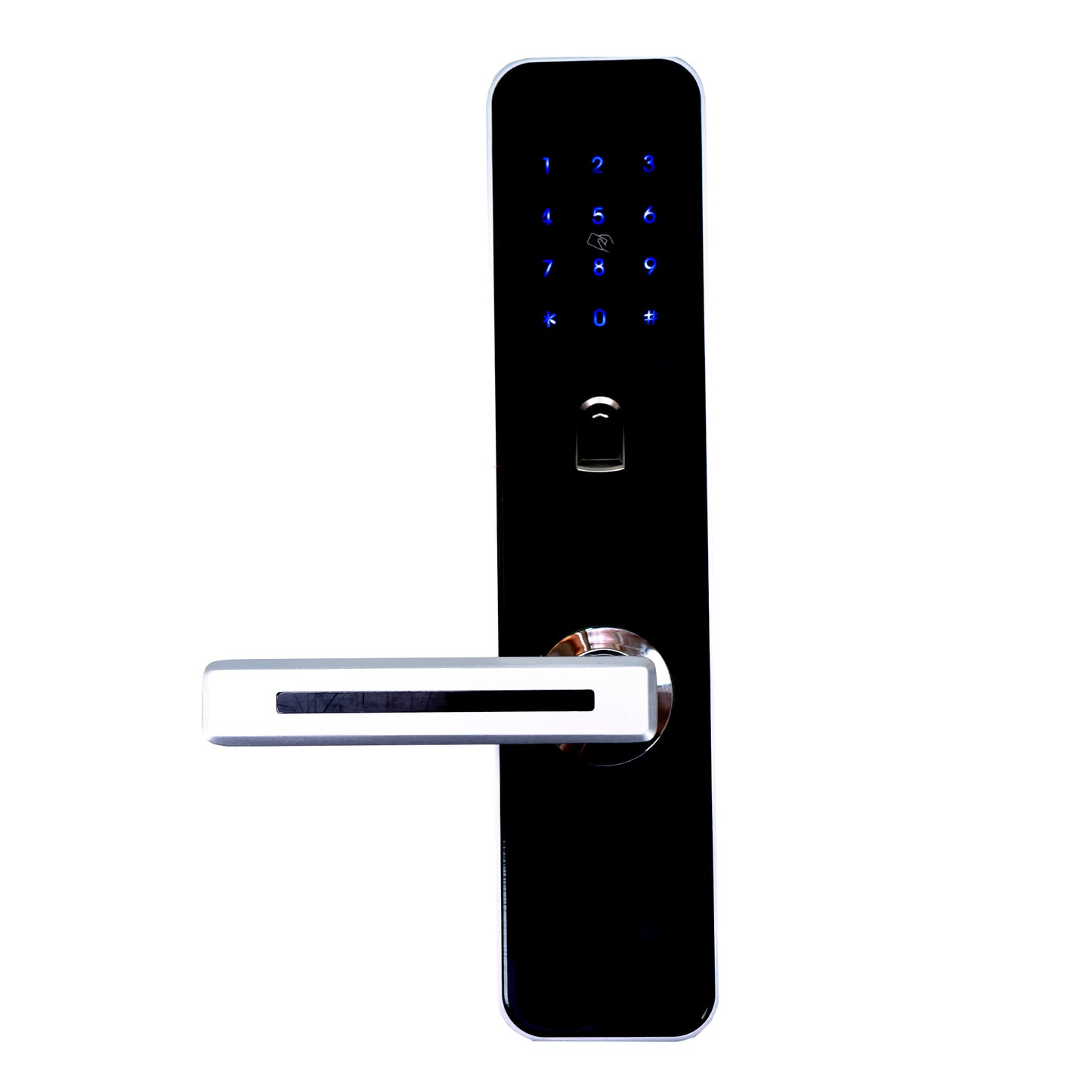Yala biometrica PNI YLK100L cu deschidere pe partea stanga, sonerie cu camera WiFi inclusa