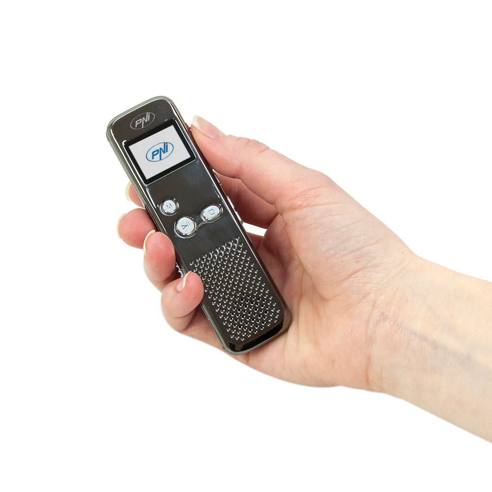 Reportofon audio video PNI RedStone audio stereo, video 1080P, card microSD 8GB inclus