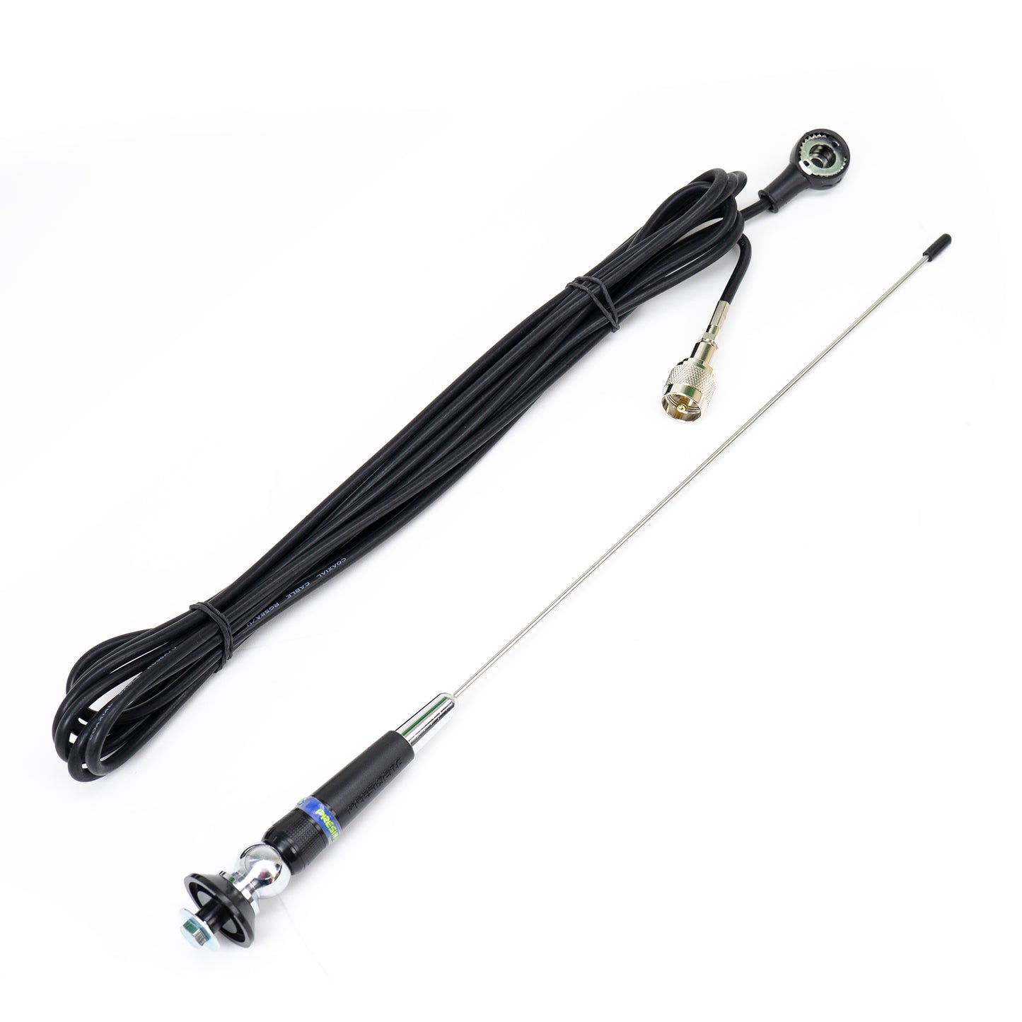 Antena CB President Carolina 43cm cu montura fixa