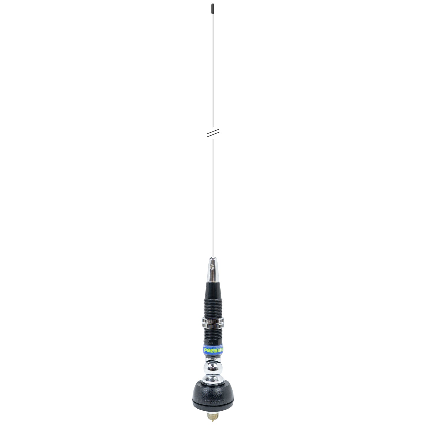 Antena CB President Iowa, 102cm, 26-28 MHz cu montura fixa si cablu 4,4m inclus, Cod AMMI120