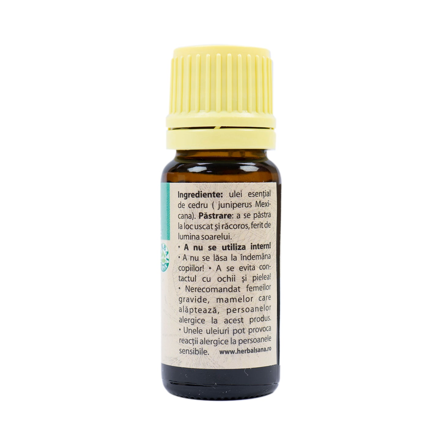Ulei esential de Cedru (Juniperus mexicana) 100% pur fara adaos, 10 ml