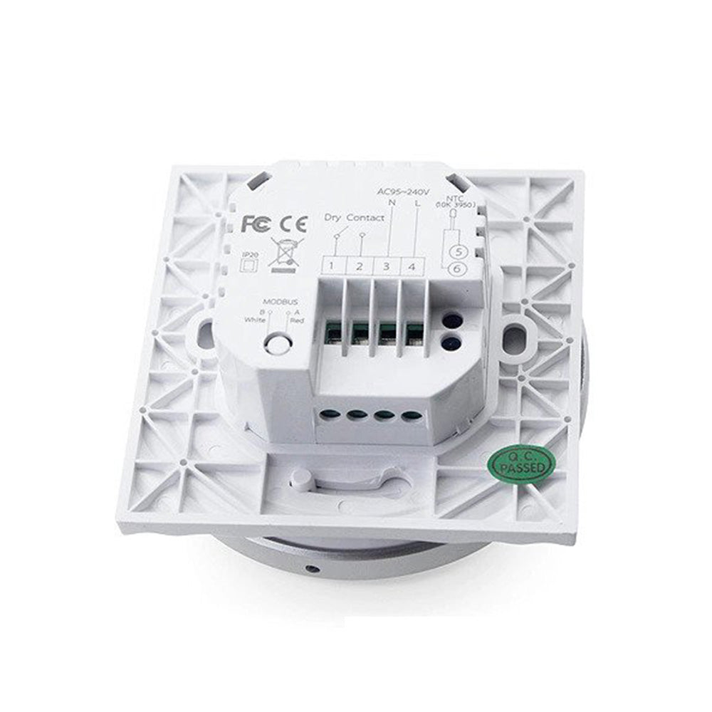 Termostat inteligent incastrabil PNI SafeHome PT38R WiFi 16A, control prin internet incalzire electrica in pardoseala, aplicatie mobil Tuya Smart, integrare in scenarii si automatizari smart cu alte produse compatibile Tuya, Alexa si Google Assistant