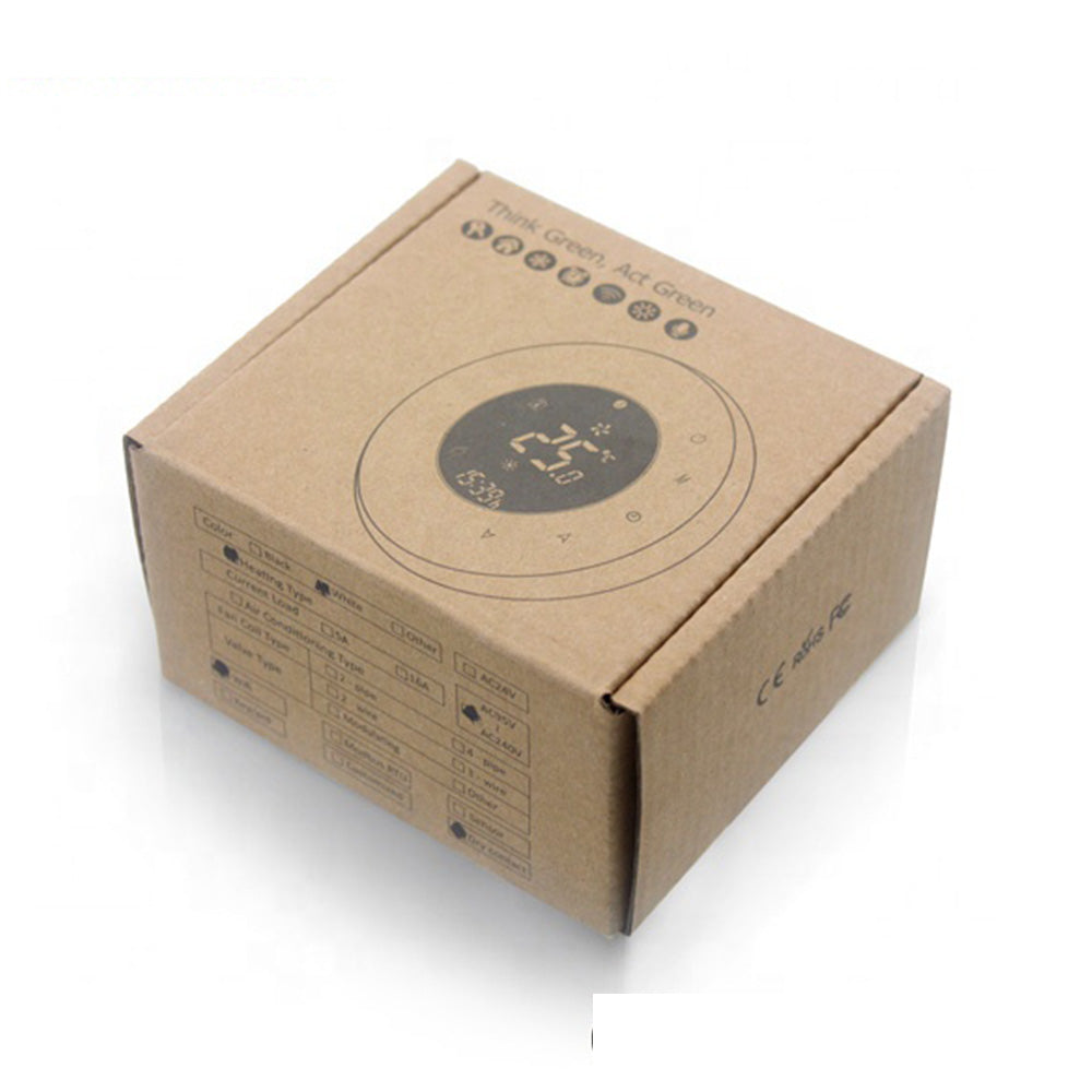 Termostat inteligent incastrabil PNI SafeHome PT38R WiFi 16A, control prin internet incalzire electrica in pardoseala, aplicatie mobil Tuya Smart, integrare in scenarii si automatizari smart cu alte produse compatibile Tuya, Alexa si Google Assistant