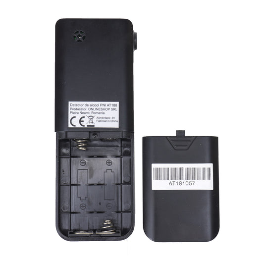 Detector de alcool PNI AT188 cu ecran LCD, alarma sonora si luminoasa