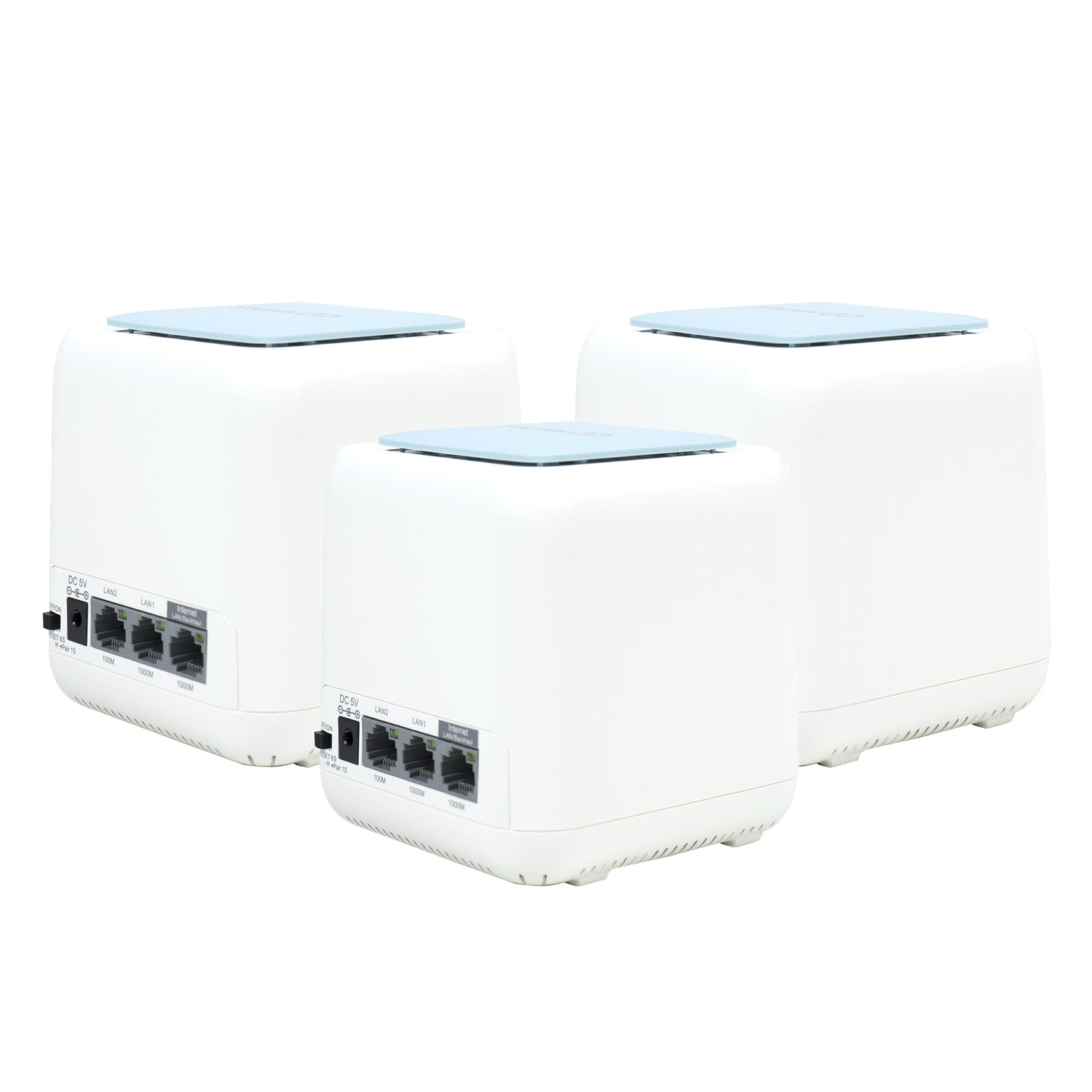 Sistem Mesh Wi-Fi PNI GB1200 Gigabit cu acoperire completa pentru casa 3 buc router si AP acces point