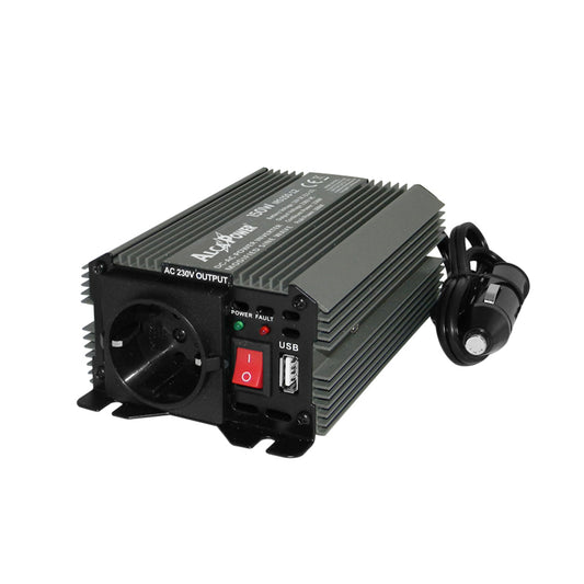Invertor de tensiune AlcaPower by President 150W 12V-230V, sinusoida modificata, port USB