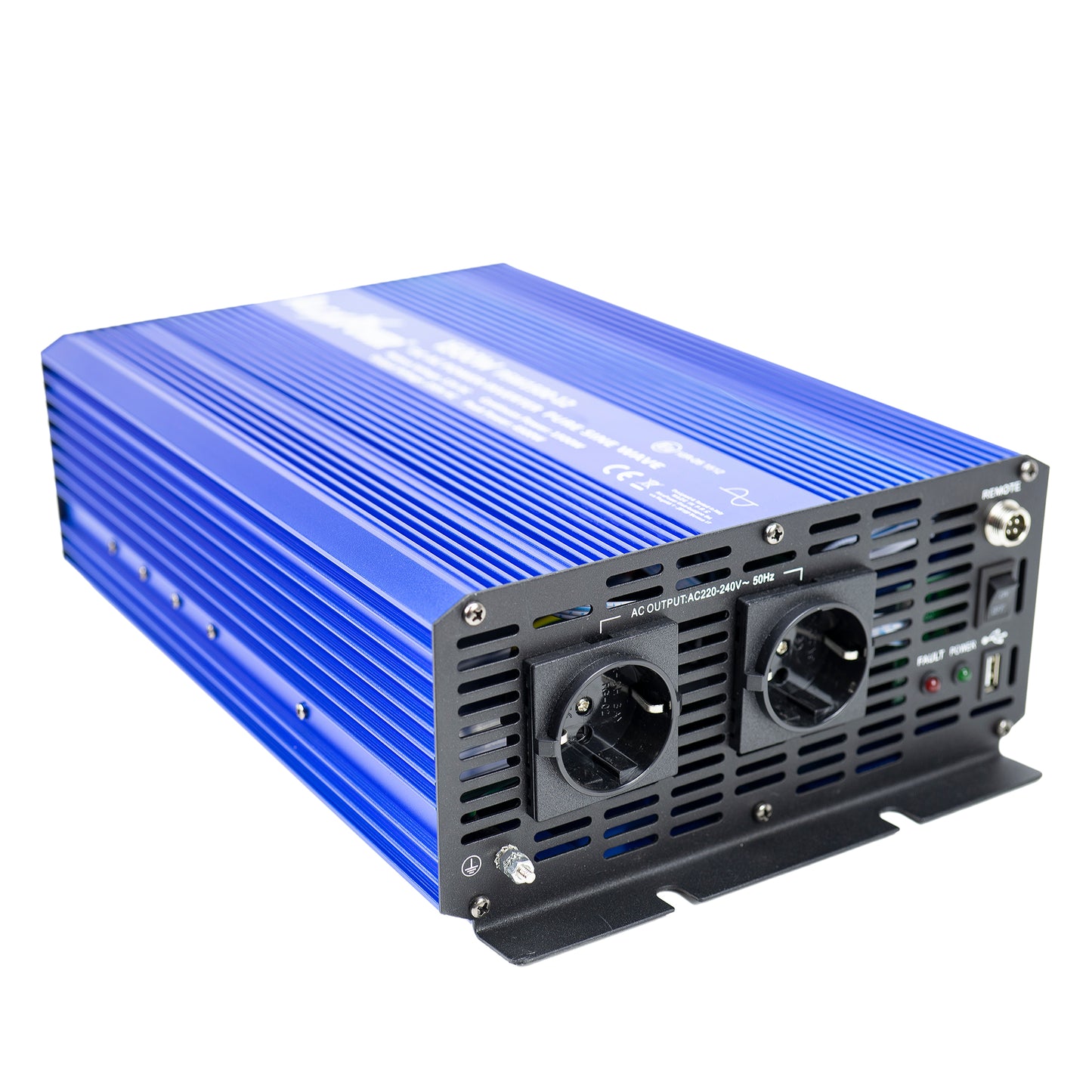 Invertor de tensiune AlcaPower by President 1500W 12V-230V Sinus Pur, port USB, intrare telecomanda