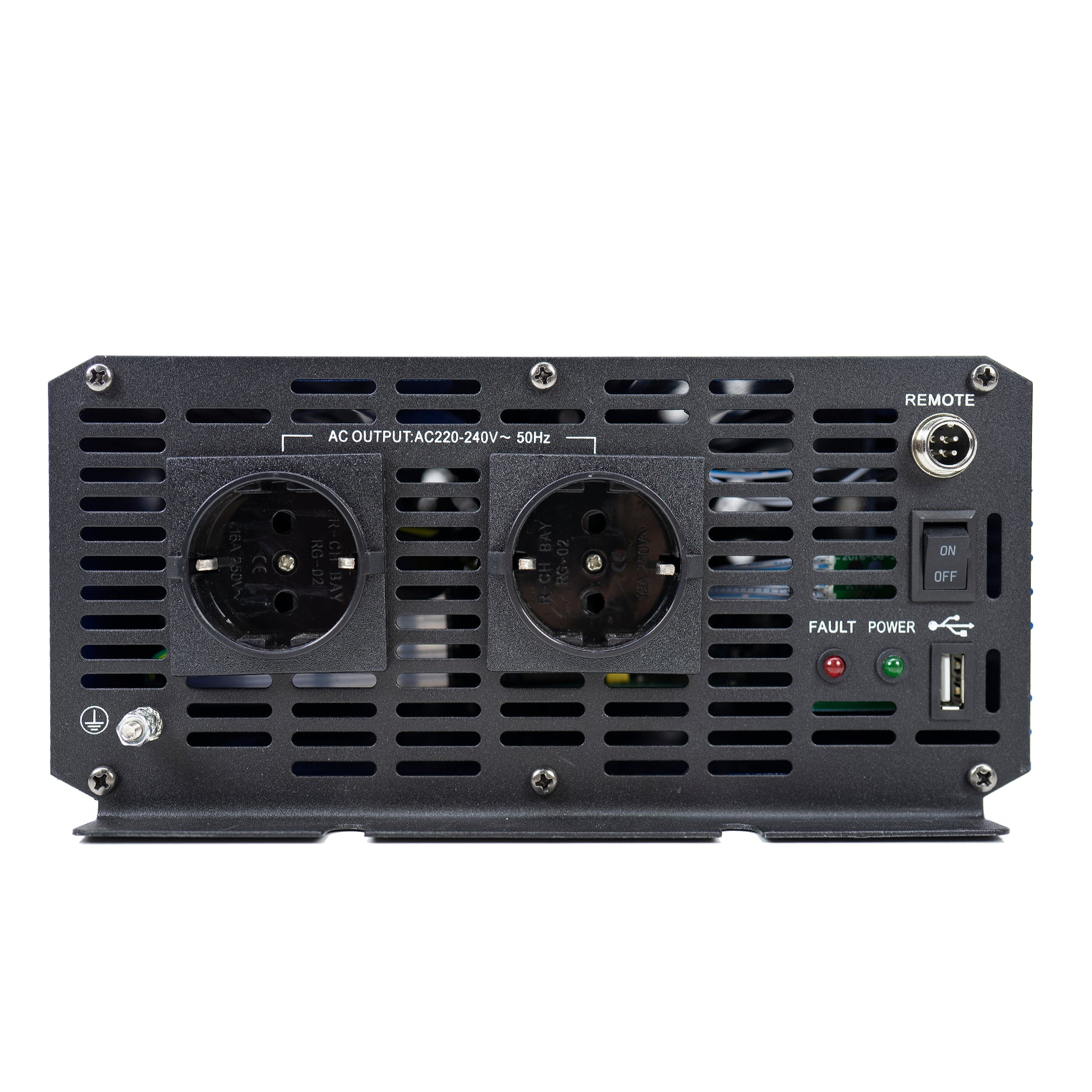 Invertor de tensiune AlcaPower by President 1500W 12V-230V Sinus Pur, port USB, intrare telecomanda
