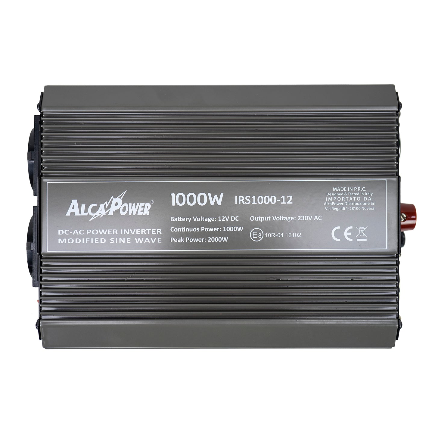 Invertor de tensiune AlcaPower by President 1000W 12V-230V, sinusoida modificata, port USB, intrare telecomanda