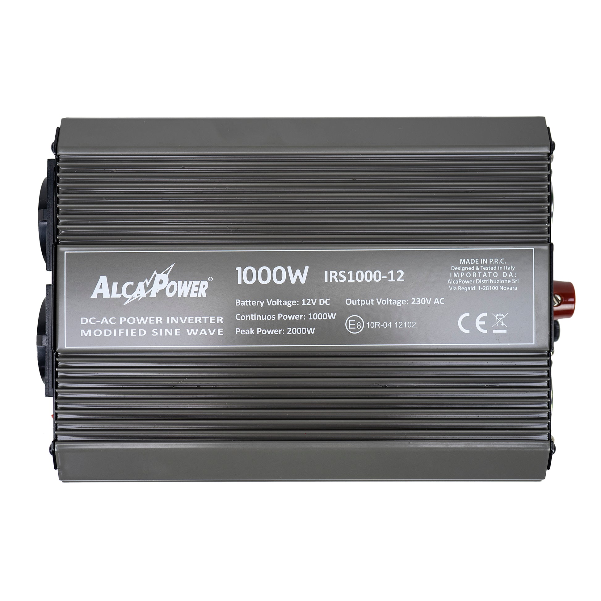 Invertor de tensiune AlcaPower by President 1000W 12V-230V, sinusoida modificata, port USB, intrare telecomanda