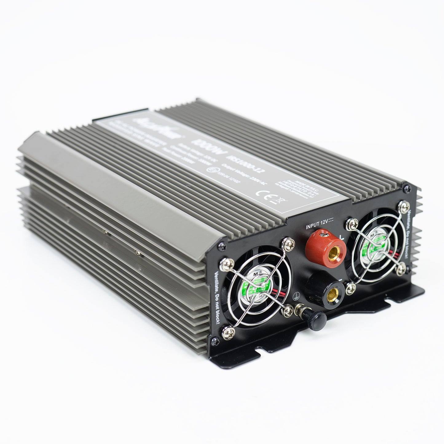 Invertor de tensiune AlcaPower by President 1500W 24V-230V, sinusoida modificata, port USB, intrare telecomanda