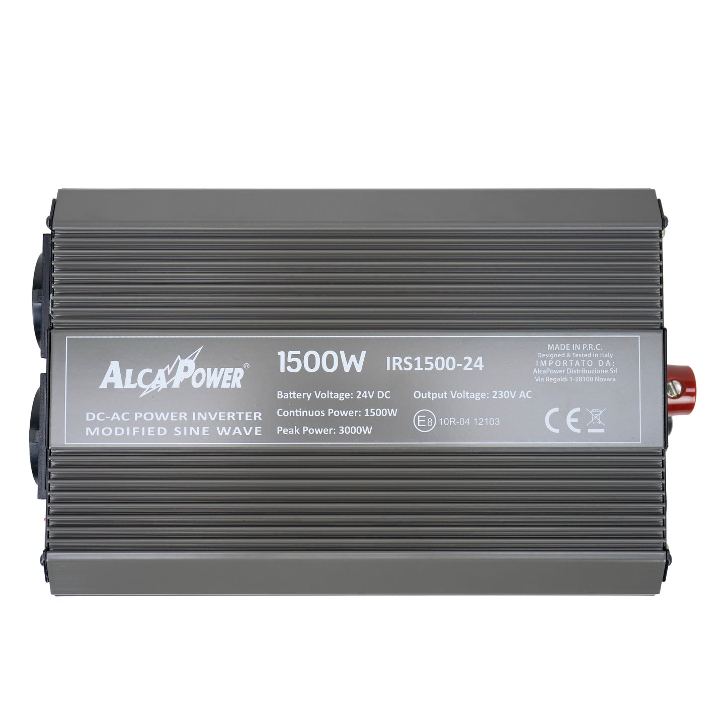 Invertor de tensiune AlcaPower by President 1500W 24V-230V, sinusoida modificata, port USB, intrare telecomanda