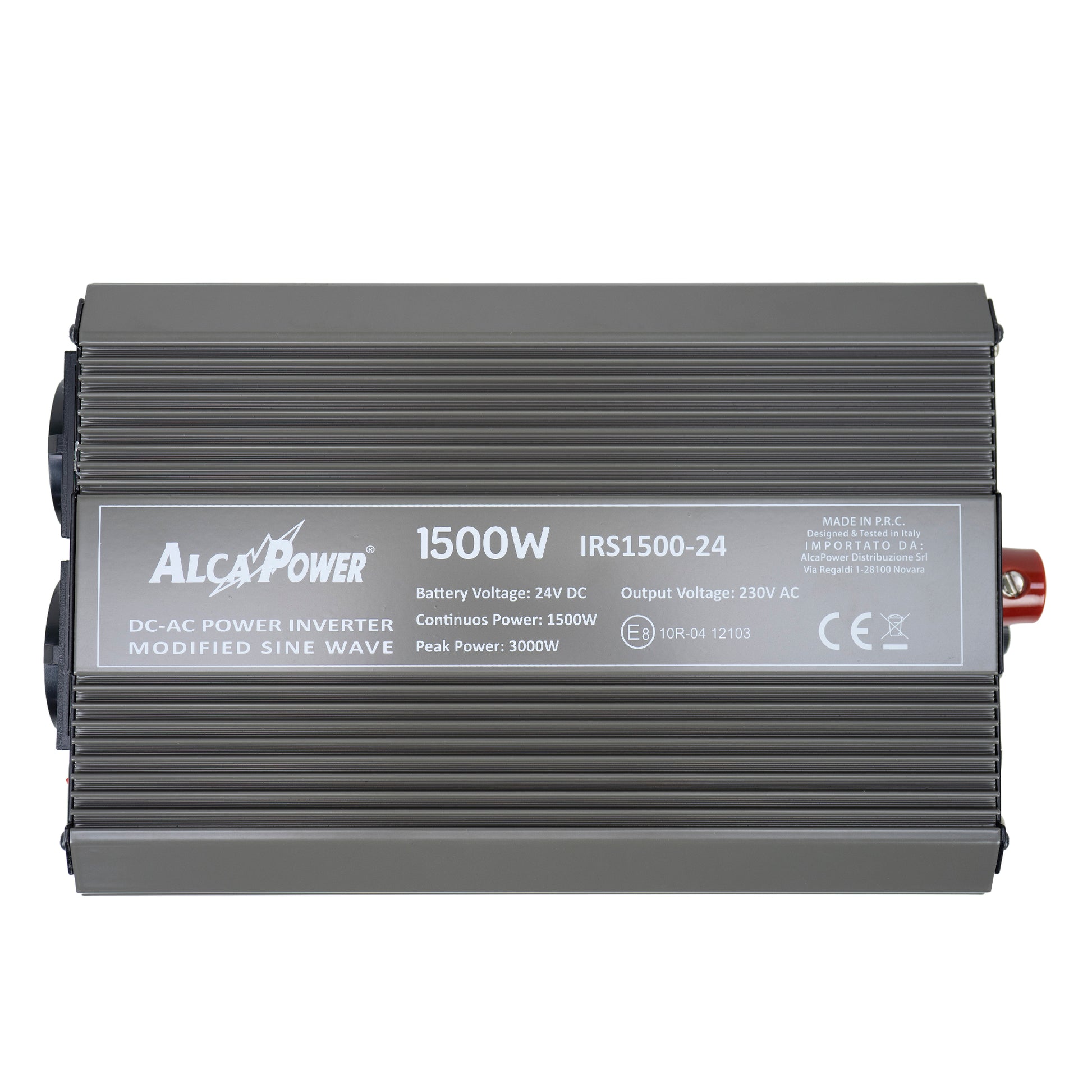 Invertor de tensiune AlcaPower by President 1500W 24V-230V, sinusoida modificata, port USB, intrare telecomanda
