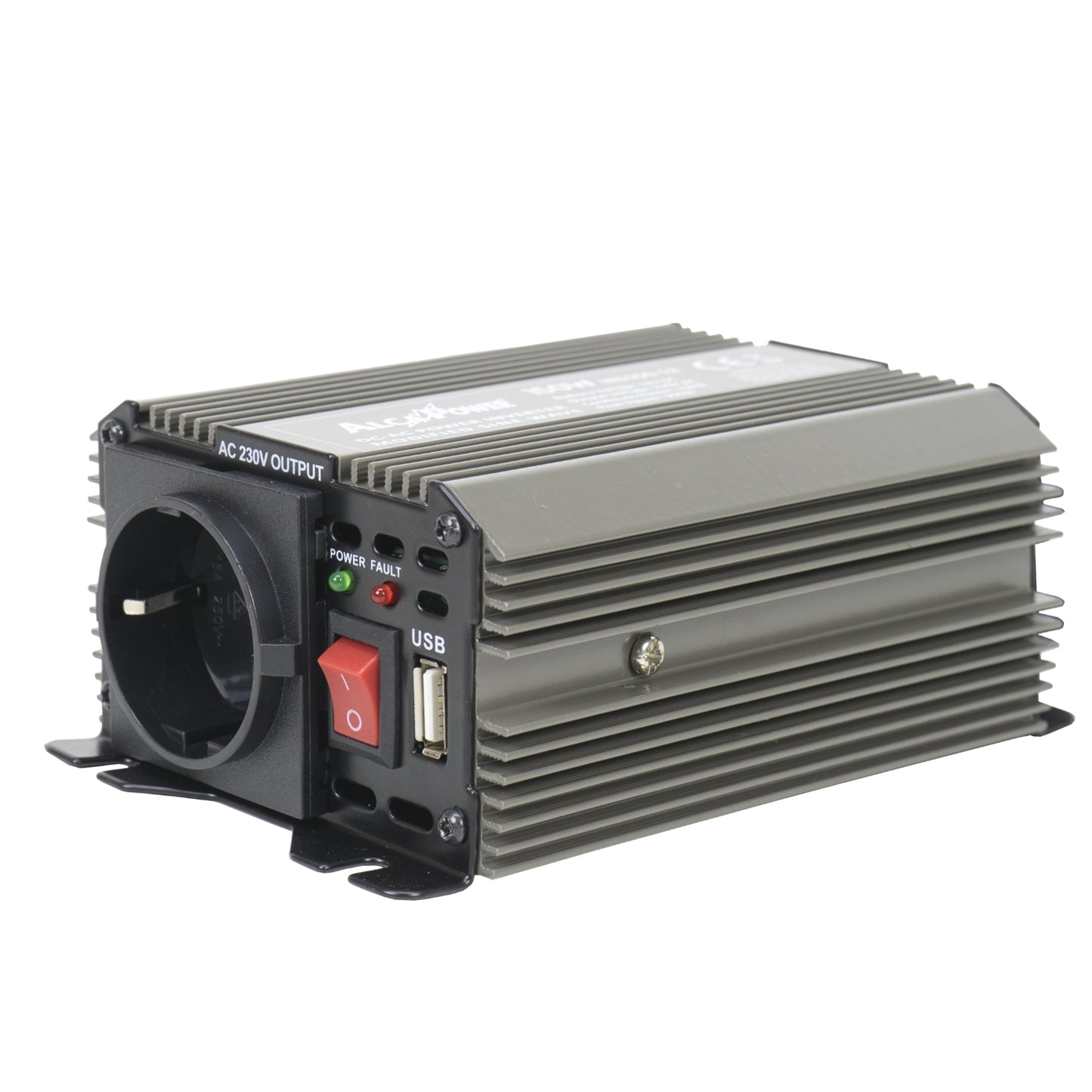 Invertor de tensiune AlcaPower by President 150W 12V-230V, sinusoida modificata, port USB