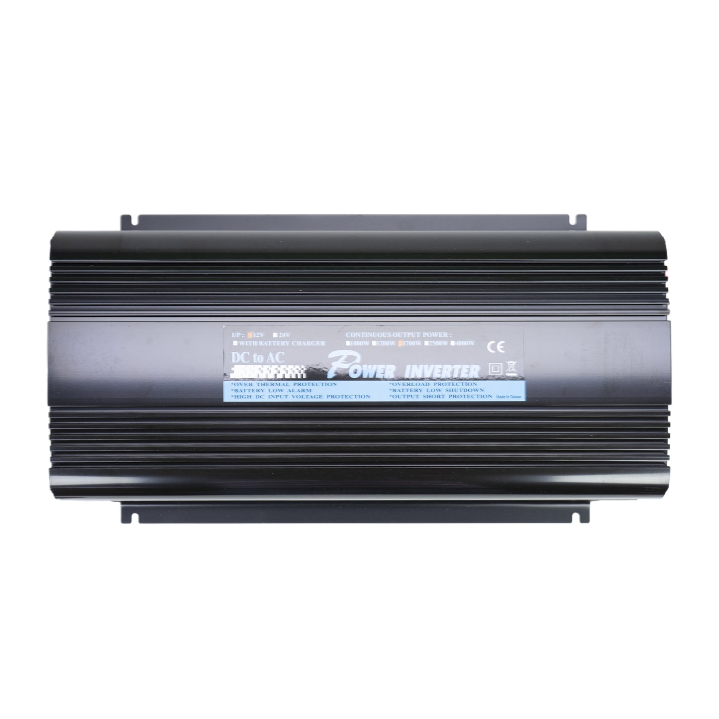 Invertor de tensiune President 1700W alimentare 12V, iesire 230V, unda sinus modificata, telecomanda inclusa
