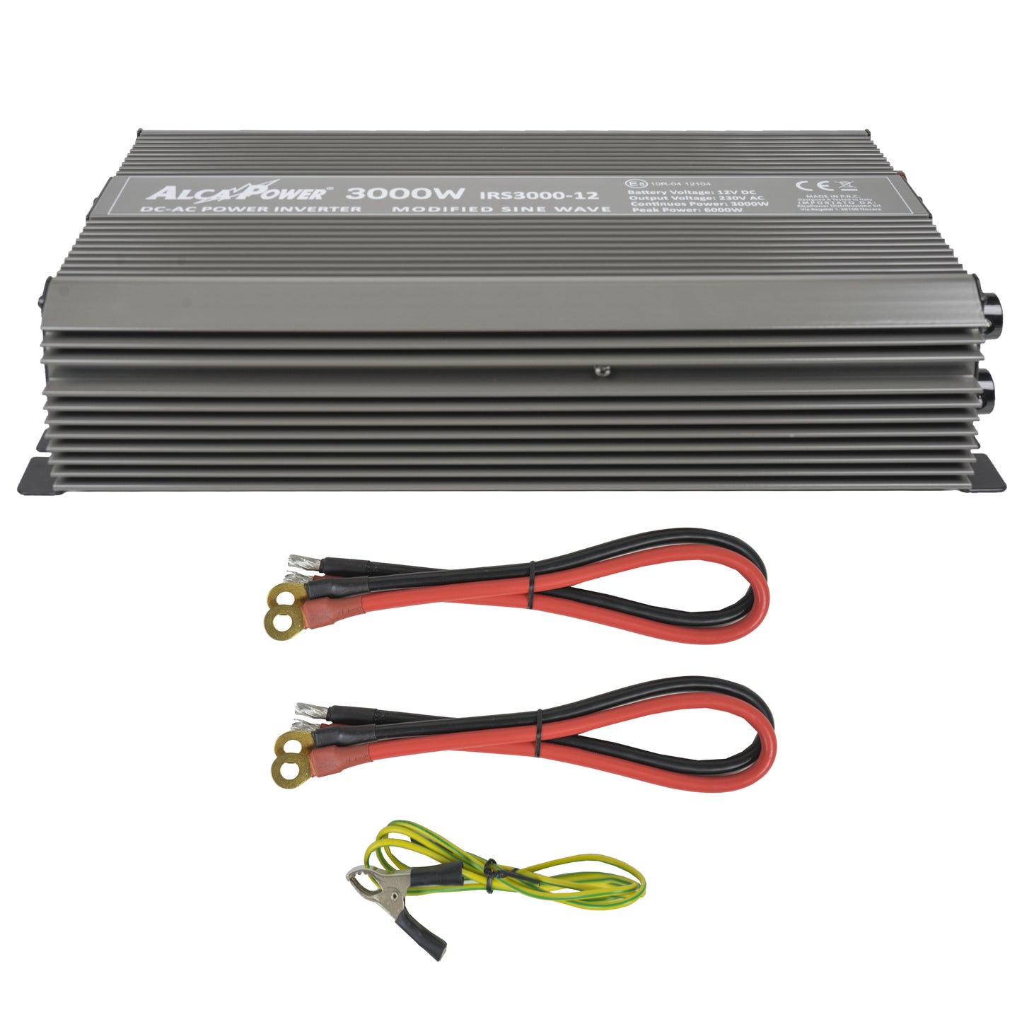 Invertor de tensiune AlcaPower by President 3000W 12V-230V, sinusoida modificata, port USB