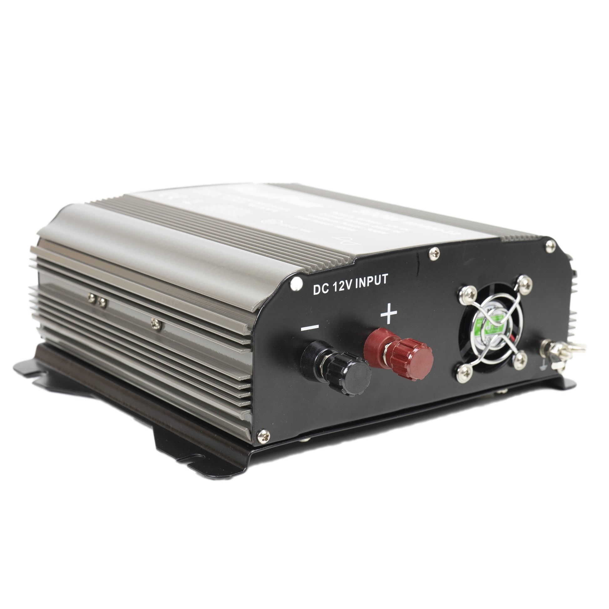 Invertor de tensiune AlcaPower by President 300W alimentare 12V, iesire 230V, unda sinus pur, mufa USB 5V 500mAh, cu clesti alimentare si mufa de bricheta inclus