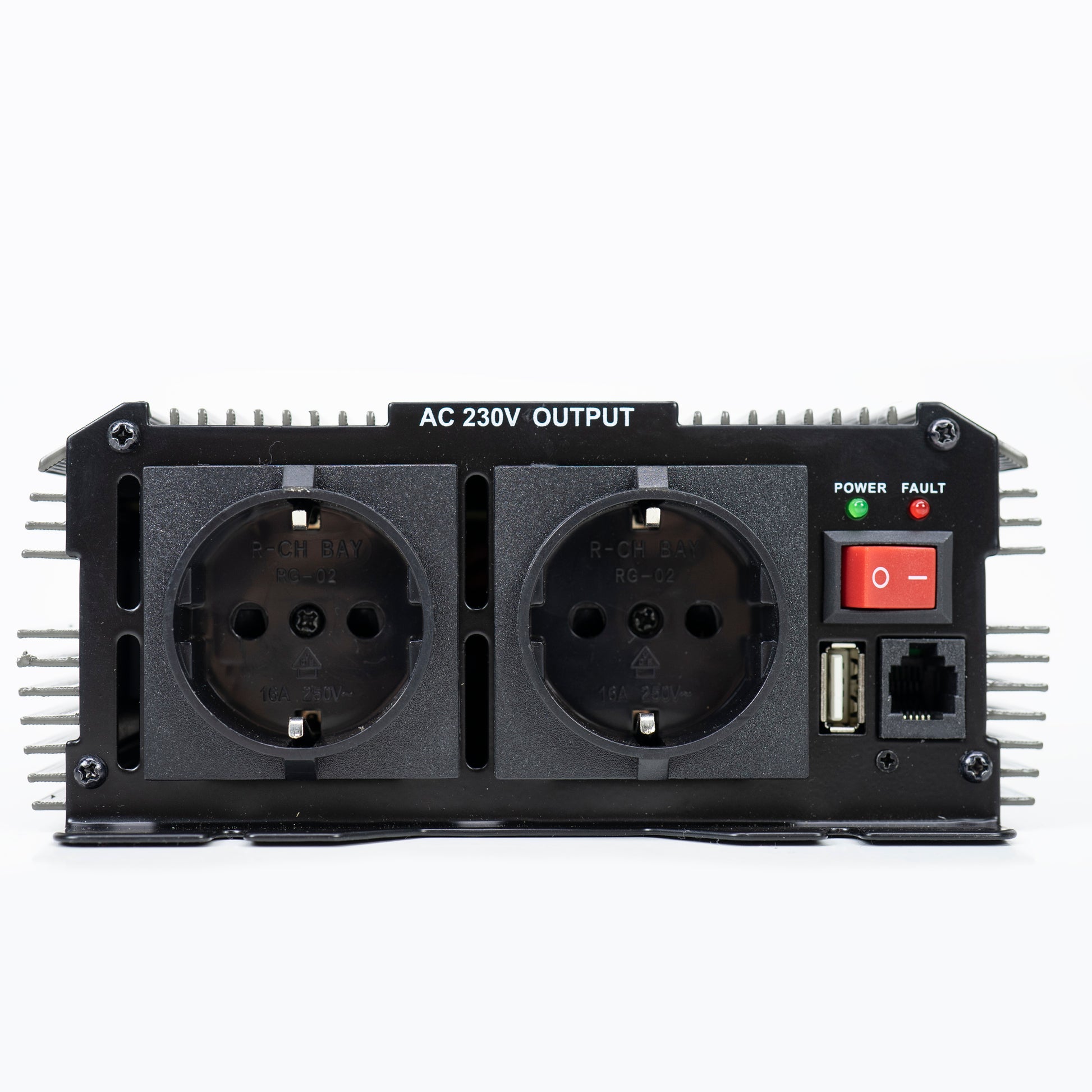Invertor de tensiune AlcaPower by President 1500W 12V-230V, sinusoida modificata, port USB